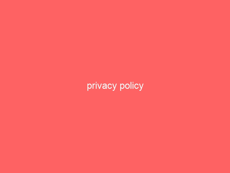 privacy policy 390 privacy policy