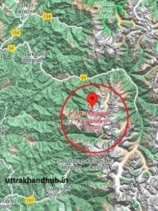 द्रौपदी का डांडा मार्ग way to Draupadi's Hill