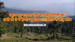 new year gadwali sayari