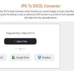 convert jpg to xlsx online