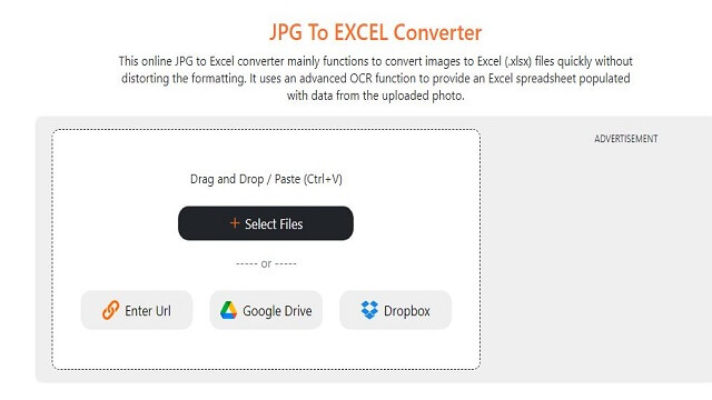 convert jpg to xlsx online