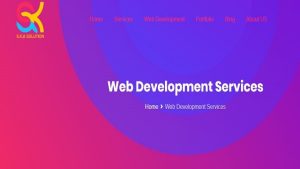 web development services