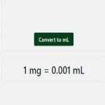 Mg to ml converter density