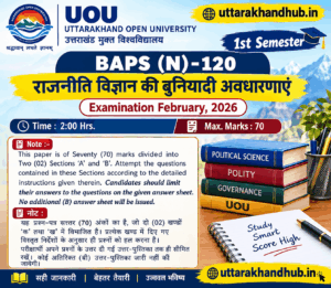 BAPS(N)-120 Solved Question Paper February 2026